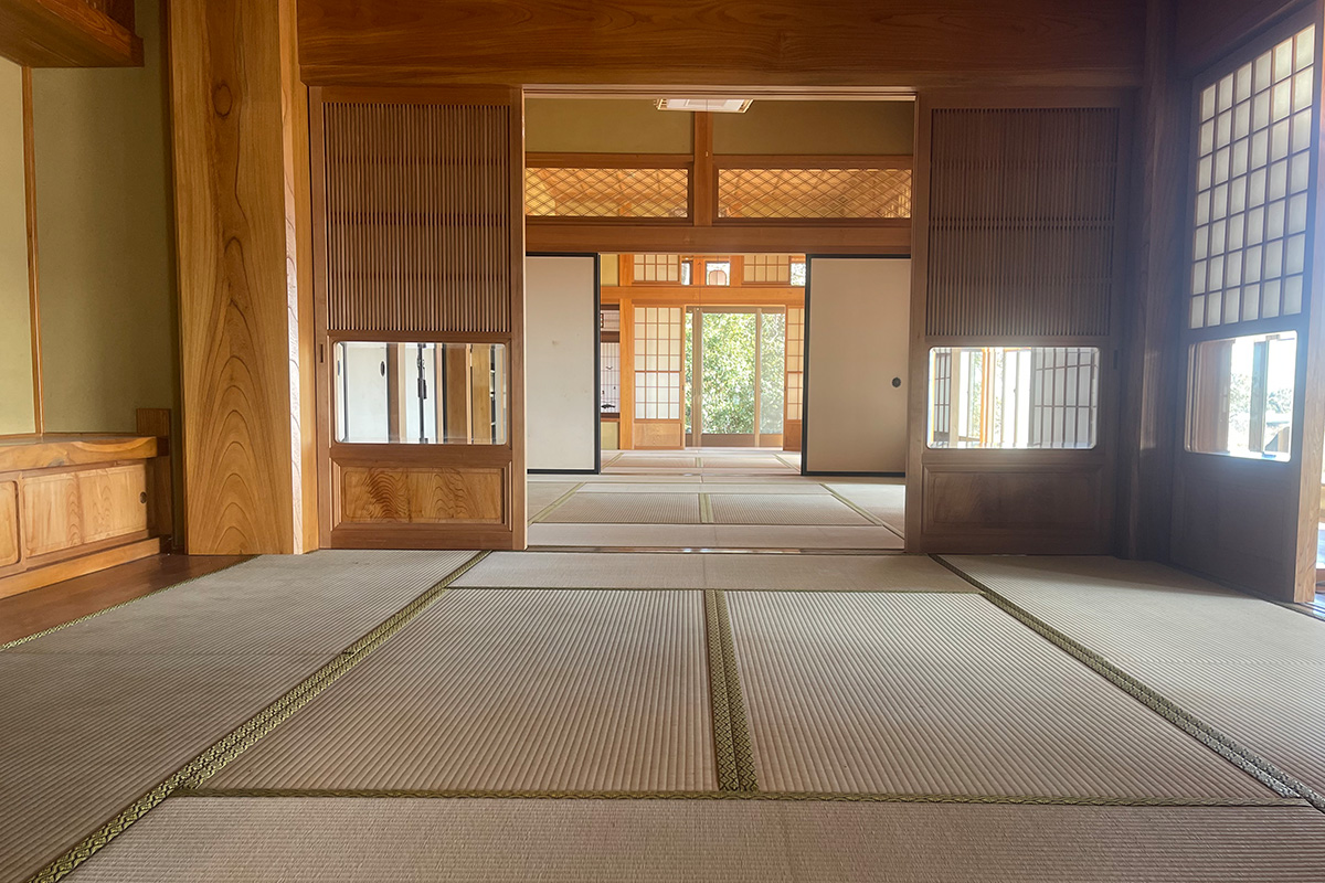 森灯庵の大広間